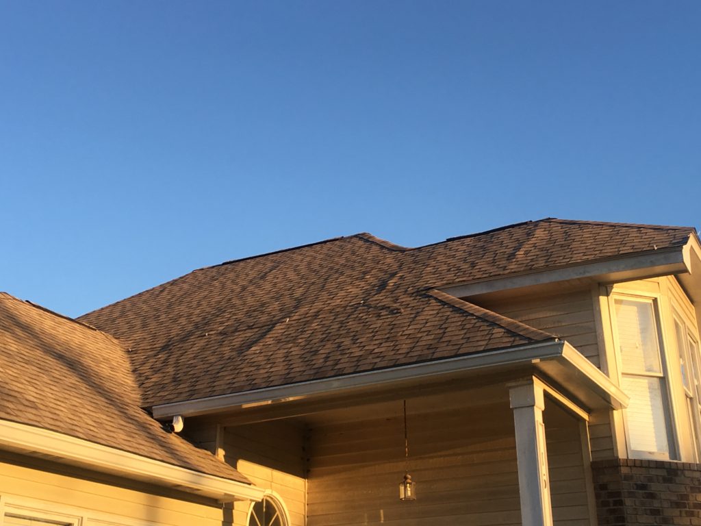 Wavy or sagging roof is a sign you need a new roof. 