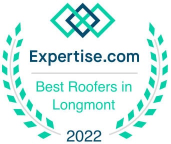 Expertise.com logo certifying WestPro as the Best Roofers in Longmont.